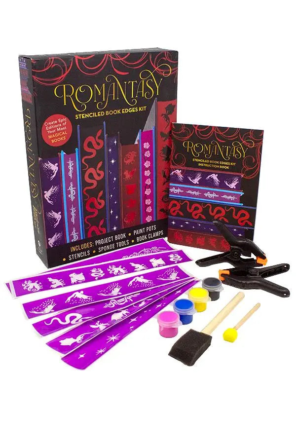 Romantasy Stenciled Book Edges Kit