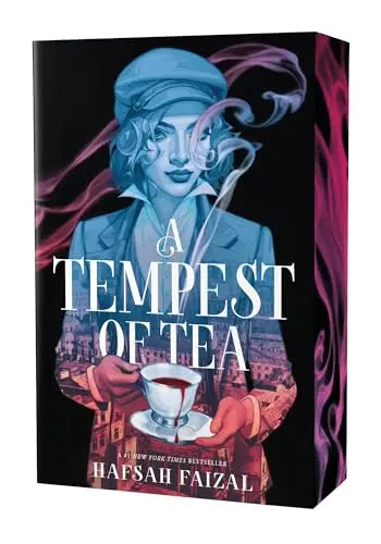 A Tempest of Tea (Blood and Tea, Bk. 1) sprayed-edge edition book cover