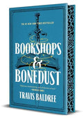 Bookshops & Bonedust (Legends & Lattes, Bk. 2) sprayed-edge edition book cover