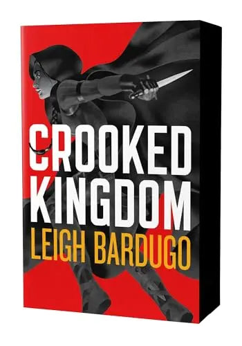 Crooked Kingdom (Six of Crows, Bk. 2) sprayed-edge edition book cover