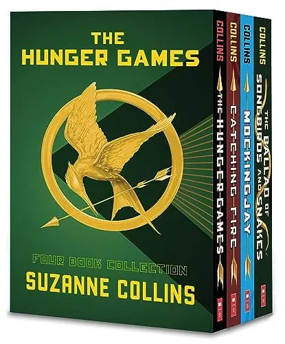 Hunger Games 4-Book Box Set (The Ballad of Songbirds and Snakes/The Hunger Games/Catching Fire/Mockingjay) book cover