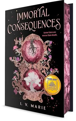 Immortal Consequences (The Souls of Blackwood Academy, Bk. 1) sprayed-edge edition book cover