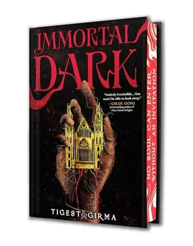 Immortal Dark (Bk. 1) (Deluxe Limited Edition) sprayed-edge edition book cover