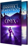 Onyx (Lux, Bk. 2) sprayed-edge edition book cover