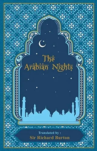 The Arabian Nights sprayed-edge edition book cover