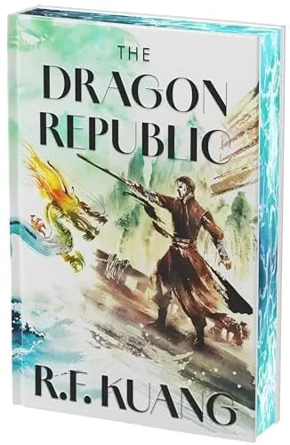 The Dragon Republic (The Poppy War, Bk. 2) sprayed-edge edition book cover
