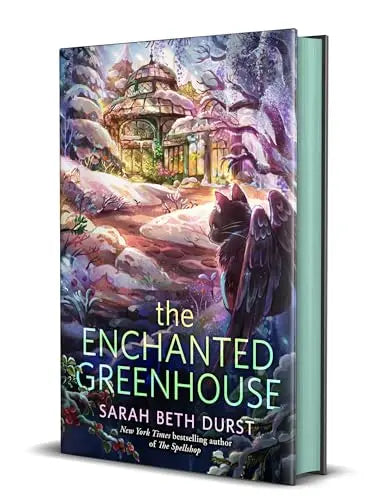 The Enchanted Greenhouse (The Spellshop Bk.2) sprayed-edge edition book cover