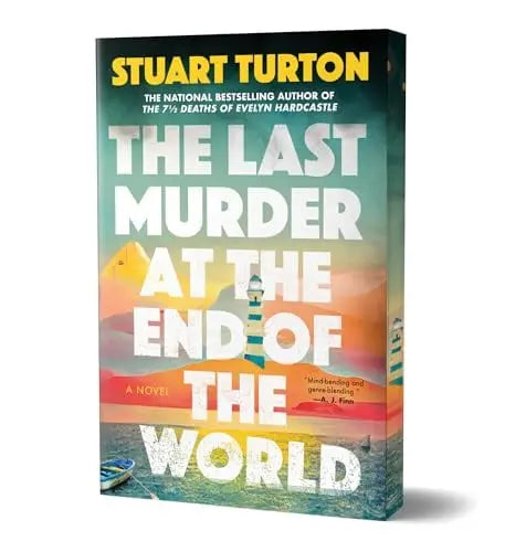 The Last Murder at the End of the World sprayed-edge edition book cover