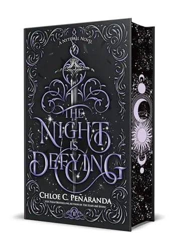The Night Is Defying (Nytefall Trilogy, Bk. 2) sprayed-edge edition book cover