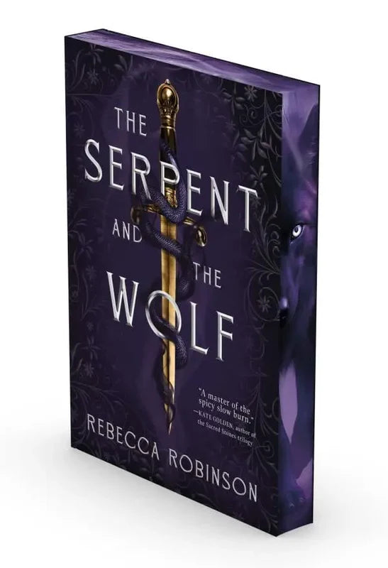 The Serpent and the Wolf (Dark Inheritance, Bk. 1) sprayed-edge edition book cover