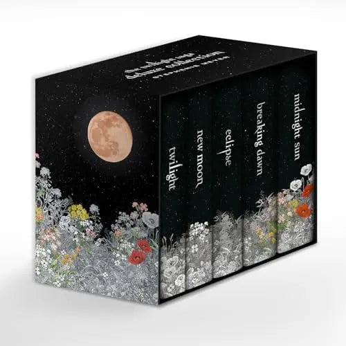 The Twilight Saga Deluxe Collection sprayed-edge edition book cover