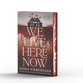We Live Here Now sprayed-edge edition book cover
