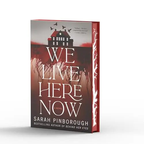 We Live Here Now sprayed-edge edition book cover