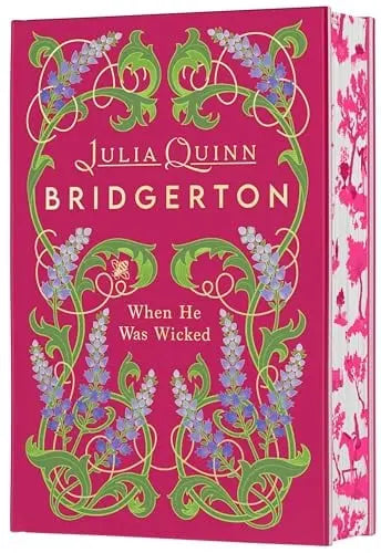 When He Was Wicked (Bridgerton, Bk. 6) sprayed-edge edition book cover