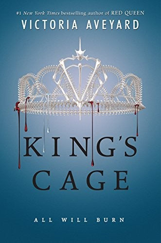 King's Cage (Red Queen) by Victoria Aveyard Hardcover book cover