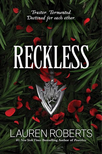 Reckless (The Powerless Trilogy, Bk. 2) by Lauren Roberts Hardcover book cover