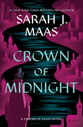Crown of Midnight (Throne of Glass, Bk. 2) by Sarah J. Maas Hardcover book cover