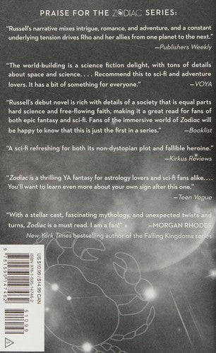 Zodiac (Bk. 3) by Romina Russell Paperback book cover